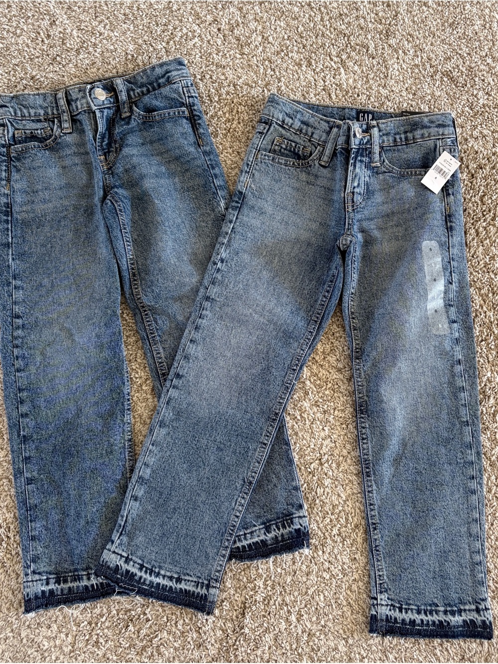 Twin GAP Kids Light Blue Straight Leg Denim Jeans